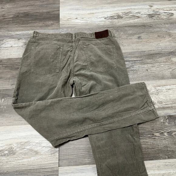 Polo Ralph Lauren Gray Mens 36x32 Classic‎ Straight Leg Preppy Corduroy Pants - Picture 3 of 13